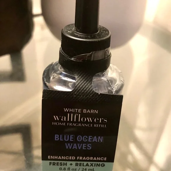 BATH & BODY WORKS BLUE OCEAN WAVE SET OF 4 - Picture 2 of 4